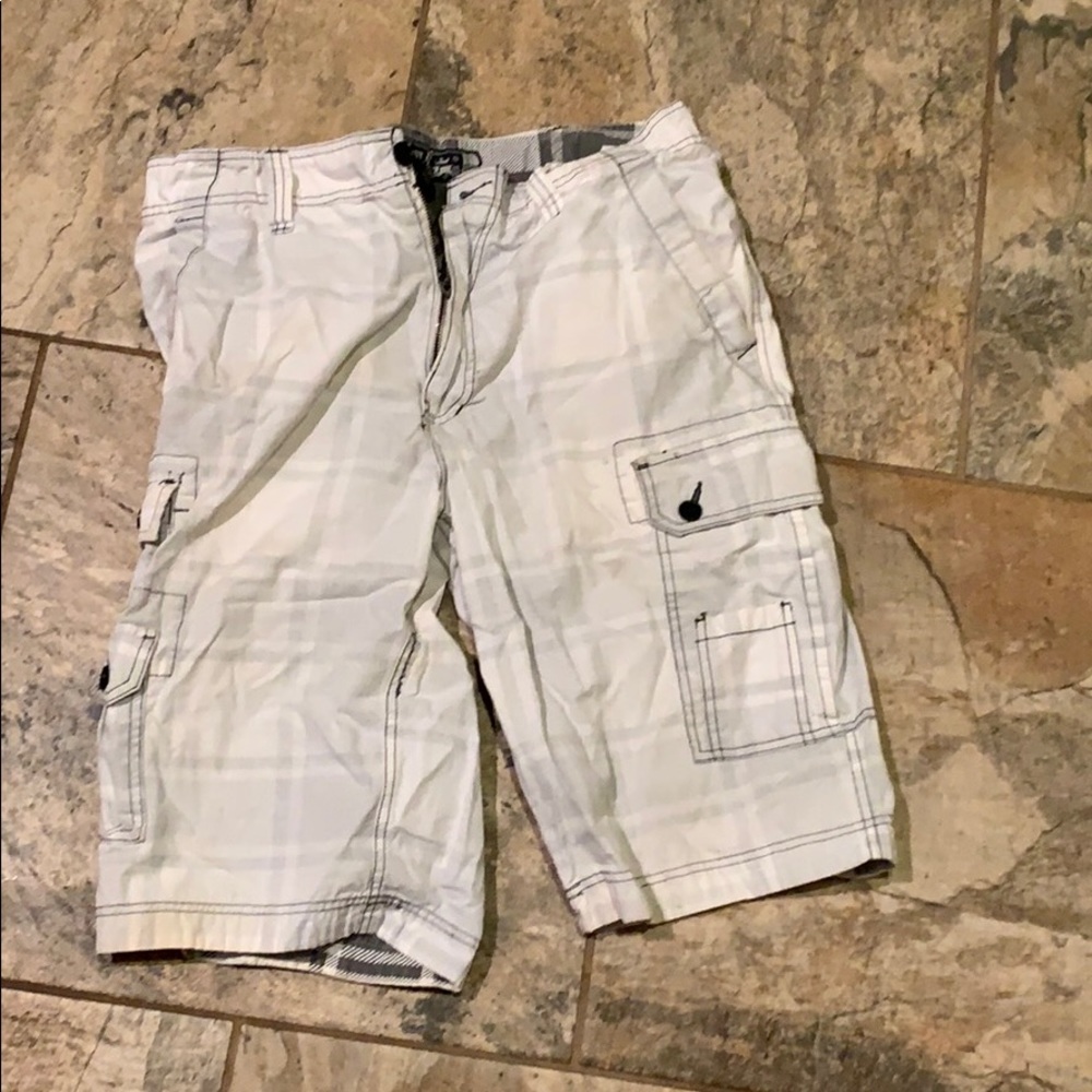 Plaid shorts